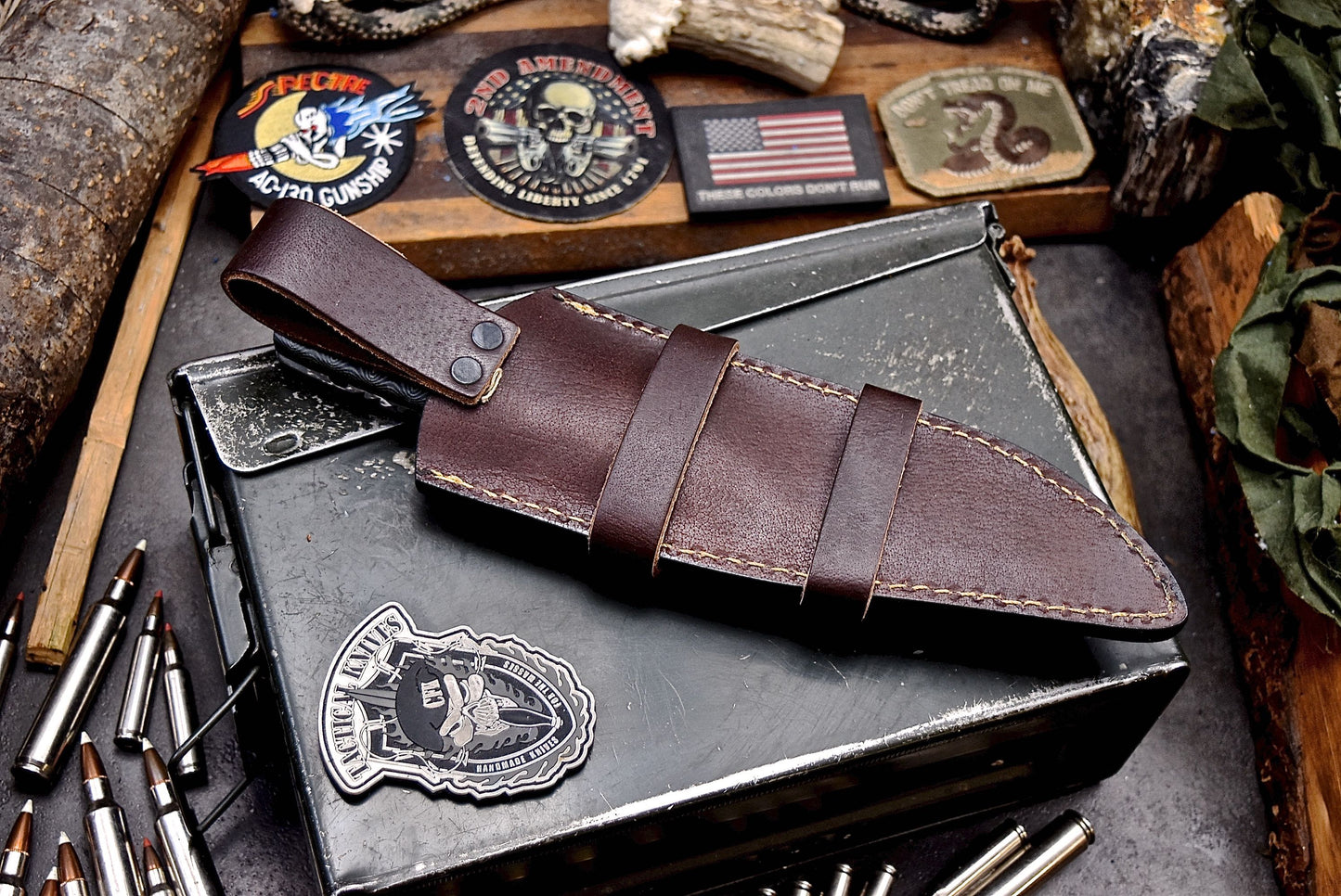 CFK Handmade VG10 Custom MICARTA Hunting Bushcraft Camping Sport Knife Set
