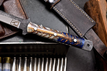 IPAK Handmade D2 Custom Pine Cone Corelon TACHI Japanese Sword Katana O-TANTO Sport Knife
