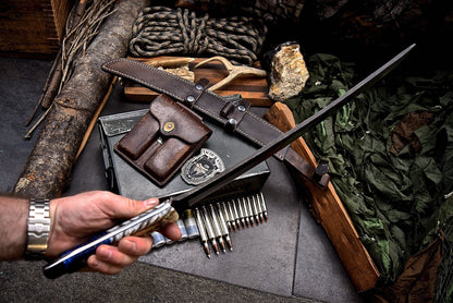 IPAK Handmade D2 Custom Pine Cone Corelon TACHI Japanese Sword Katana O-TANTO Sport Knife