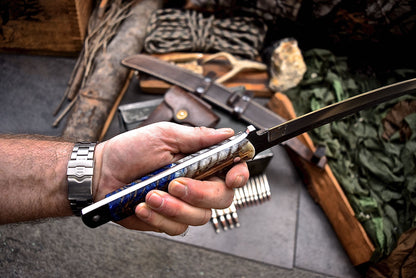 IPAK Handmade D2 Custom Pine Cone Corelon TACHI Japanese Sword Katana O-TANTO Sport Knife
